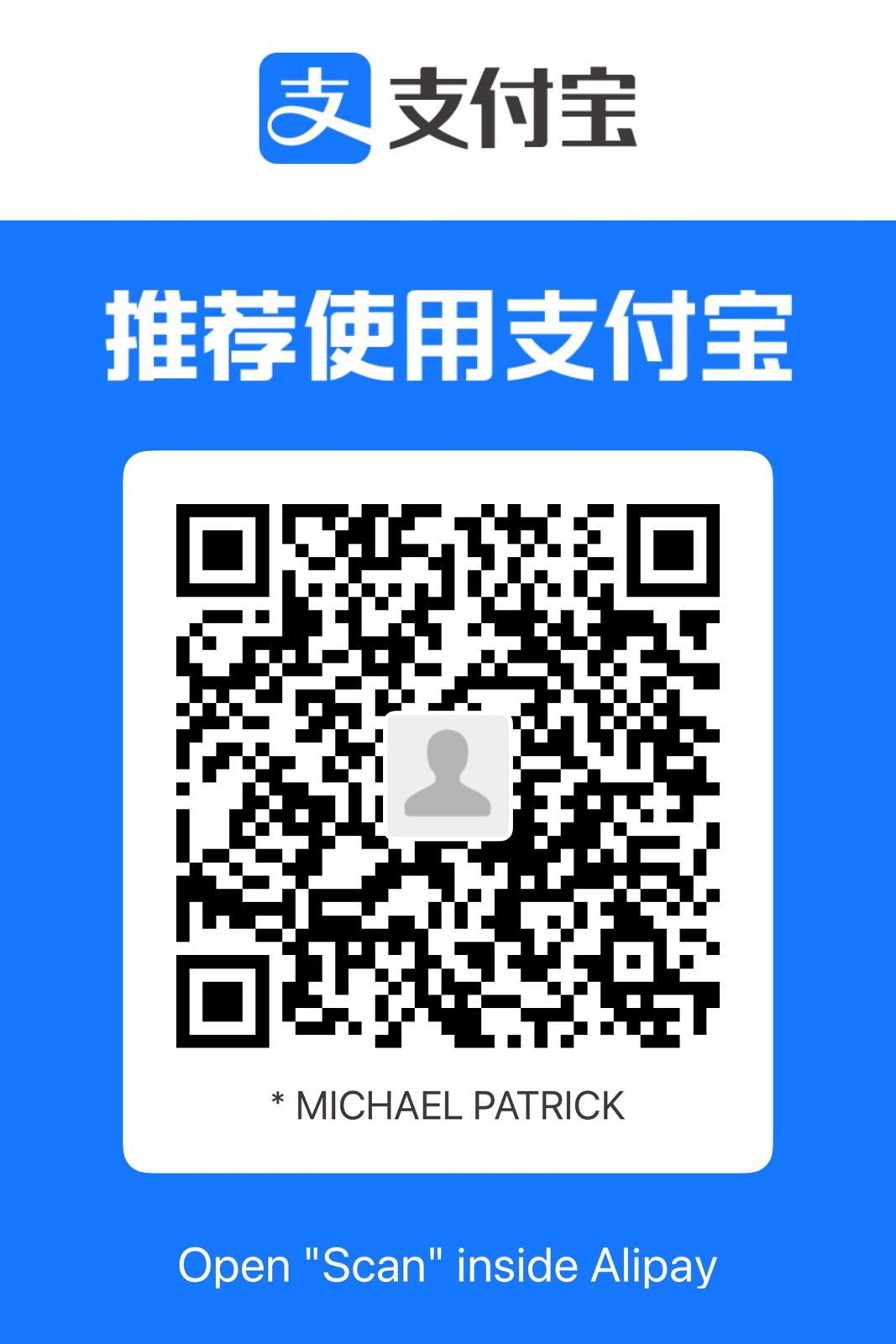 Alipay — enter amount
