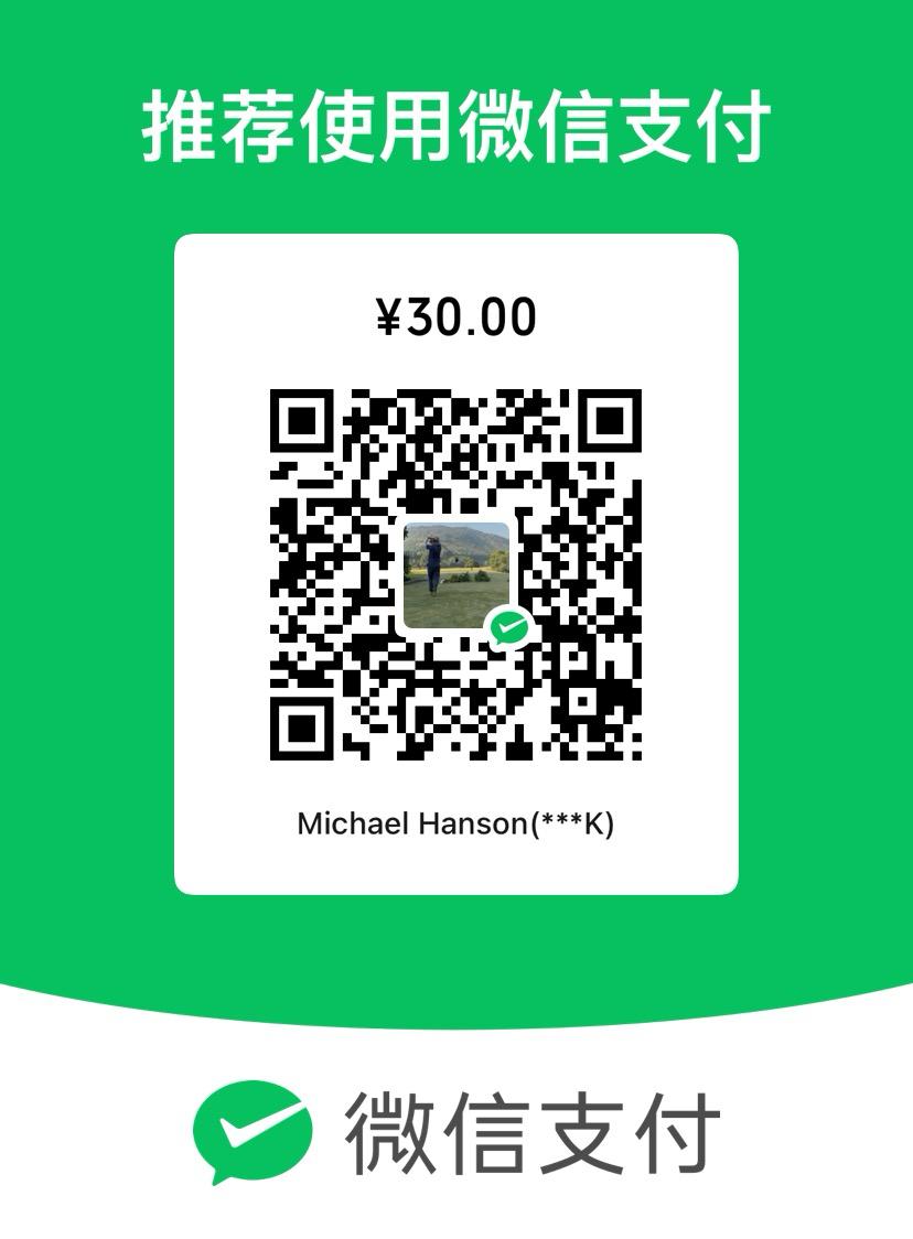 WeChat Pay ¥30